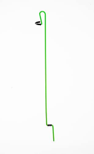 Portable Golf Club Stand by Bronwyck - Lightweight Hands-Free Golf Club Holder for Course, Practice & Driving Range - Multiple Colors - color: Neon Green