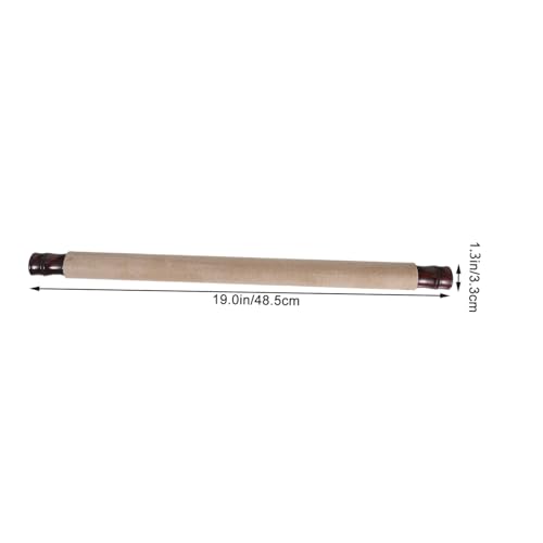 NUOBESTY 2pcs Scroll Mounting Rods with Shaft Calligraphy and Painting Tools for Easy Artwork Display for Photography and Advertising Projects Versatile Craft Supplies