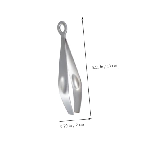 Hemobllo Stainless Steel Fish Bone Tweezers Precision Tweezers Tool for Removing Fish Bones Portable Seafood Styling Utensil for Cooking and Food Preparation