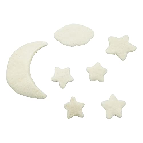Infant Baby Boy Girl Photo Shoots Posing Moon Star Backdrops Newborn Photography Background Props Accessories - color: Set B