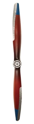 Sporty's Aviation Gifts Classic Wooden Propeller with Aluminum Edging, 6 Foot Length