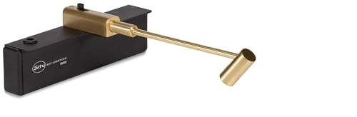 Situ Lighting: Cordless and Rechargeable LED Art and Picture Light - Rechargeable Micro Series - Brass - 3000K - USA Made - color: Brushed Brass, size: Short 8" (Artwork up to 18"W x 24"T)