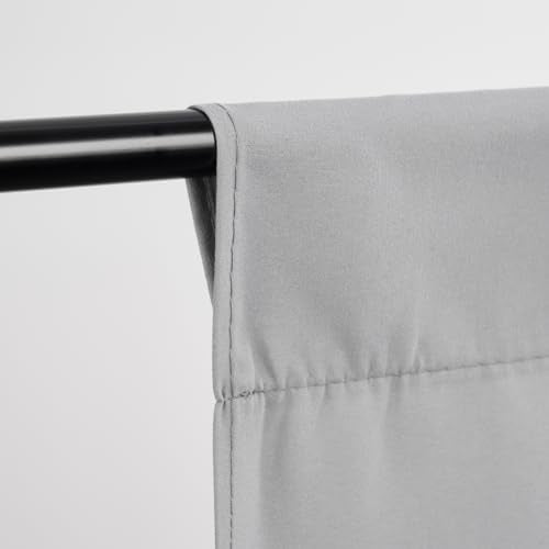 TRLYC Gray Background Backdrop - 6x9 FT Backdrops for Photography Photo Booth Photo Backdrop Fabric Sheet for Photography Screen Video Shooting Christmas Valentine's Day Background - color: Gray, size: 6x9FT