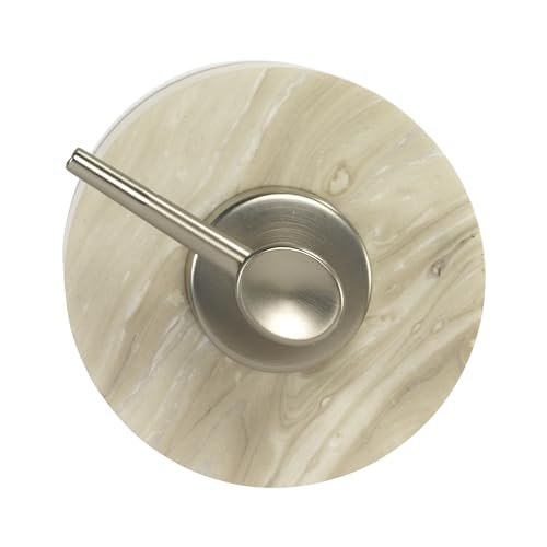 Izod – Lotion Pump, Hand-Painted Resin with Color-Blocked Marble Design, Soap or Lotion Dispenser for Bathroom, Kitchen or Vanity (Tidal) - size: Lotion Pump