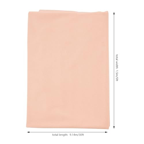 Light Pink Ceiling Drapes for Wedding, 6 Panels 5FT*30FT Wedding Arch Draping, Chiffon Fabric Backdrop Drapes, Wedding Ceiling Decorations - color: 6 Panels 5FT*30FT, Light Pink
