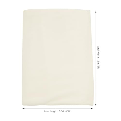Beige Ceiling Drapes for Wedding, 6 Panels 5FT*30FT Wedding Arch Draping, Chiffon Fabric Backdrop Drapes, Wedding Ceiling Decorations - color: 6 Panels 5FT*30FT, Beige