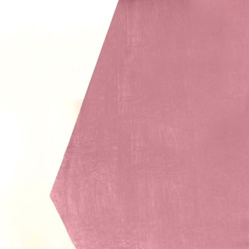 Efavormart 8ft x 7ft Dusty Rose Velvet Hexagon Backdrop Cover, Double Sided Premium Stretch Velvet Arch Slipcover for Luxury Weddings, Boho Events and Editorial Photography - color: Dusty Rose