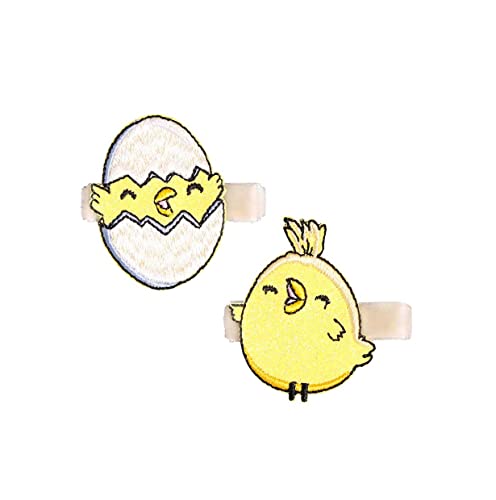 Baby Girls Carrot Hair Clips Pin Easter Bunny HairClips Carrot Hair Barrettes Pin JHE27 (2 Pcs Set-D) - color: 2 Pcs Set-D