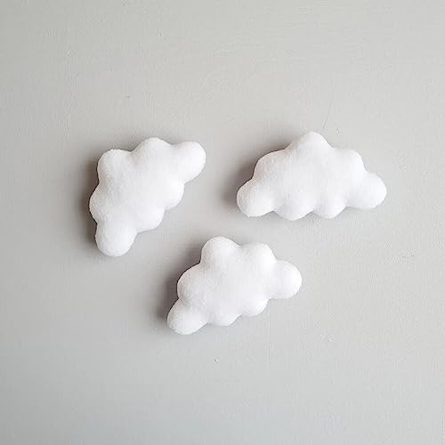 Eforcase Newborn Photography Props Felt Clouds Decors Photo Props Photoshoot Unisex Baby Boys Girls Photo Prop - color: Clouds