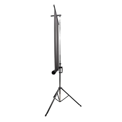 Retractable White Photo ID Backdrop for Passport Photos (Free Standing) - size: 96" W x 120" H