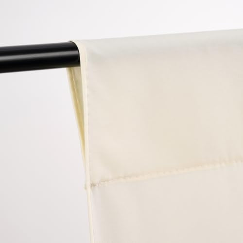 TRLYC Ivory Background Backdrop - 6x9 FT Backdrops for Photography Photo Booth Photo Backdrop Fabric Sheet for Photography Screen Video Shooting Christmas Valentine's Day Background - color: Ivory, size: 6x9FT
