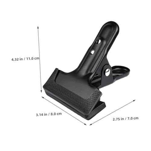 DOITOOL 4pcs Backdrop Clip Heavy Duty Photography Background Fixing Clamps for Securely Holding Various Backgrounds for Studios and Events