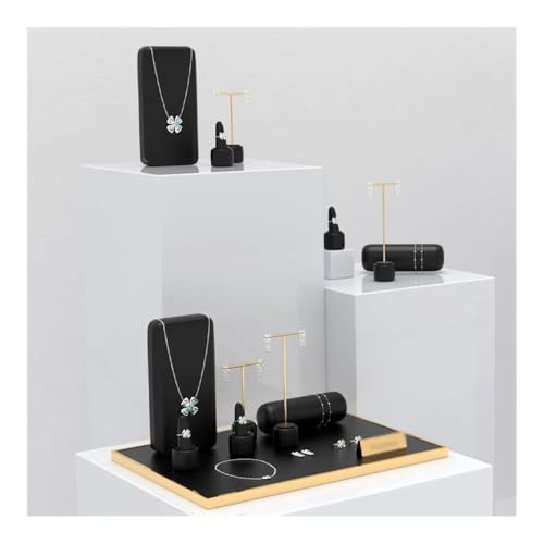Necklace Display Light Luxury Jewelry Stand Ring Earrings Watch Counter Window Jewelry Display Shelf Photography Props
