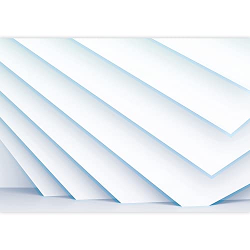 wall26 Removable Wall Sticker/Wall Mural Geometric 3D White Polygon Pattern Abstract Shapes Digital Art Modern Art Decorative Panorama Multicolor for Living Room, Bedroom, Office - 100"x144" - color: W28-2206-dom14, size: 100"x144"