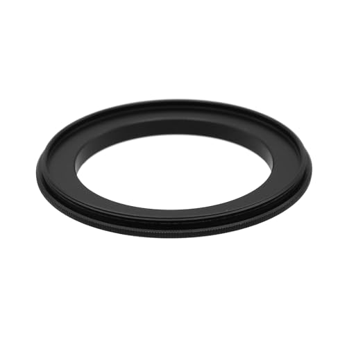 Aluminum Male to Male Lens Adapter Ring for Macro Photography 49-49mm, 49-52mm, 49-55mm, 49-58mm, 49-62mm, 49-67mm, 49-77mm, 49-82mm (49-62mm) - size: 49-62mm