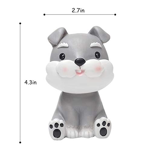 Fun Eyeglass Holder Display Stands - Home Office Decorative Glasses Accessories (Schnauzer) - color: Schnauzer