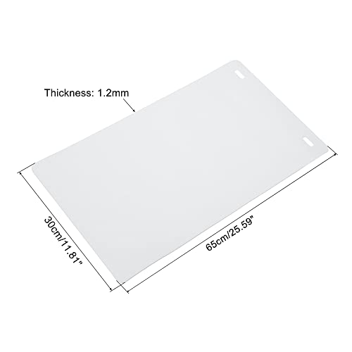 PATIKIL 26x12 EVA Backdrop, 1 Pack White Soft Photo Background for Light Box Small Products Photography Studio - color: White, size: 26x12"