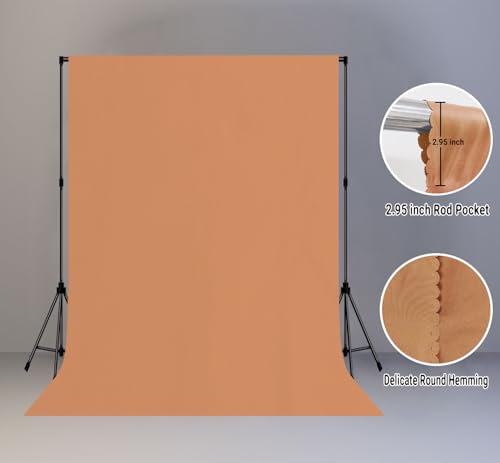 5x7FT Light Pink Backdrops Pink Solid Color Background Studio Photo Props - color: Light Pink, size: 5x7ft