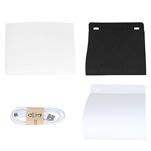 Folding Photo Studio Kit Box with LED Light for Photographing Shooting Tent for Small Size Itens