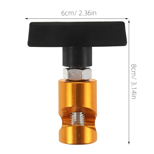 Car Hood Lift Support Clamp with Hood Struts Holder for Trunk Tailgate Stabilizing Anti-slip Piston Stop Tool Gold