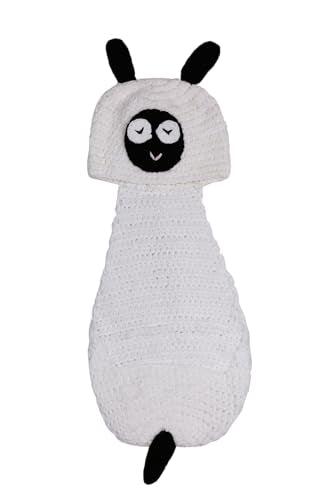 Matissa Newborn Baby Girl/Boy Crochet Knit Costume Photography Prop Hats Outfits - color: Little Lamb