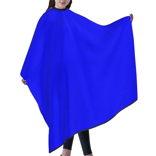 Custom Barber Cape Unisex Salon Hair Cutting Capes Add Your Image Logo Haircut Kit Personalized Stylist Tool - color: Blue