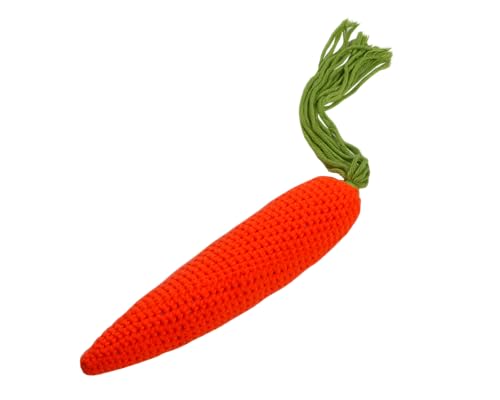 Matissa Newborn Baby Girl/Boy Crochet Knit Costume Photography Prop Hats Outfits - color: Carrot Loving Bunny