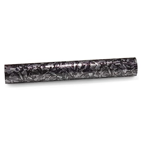 2pcs 4"x8" (10cmx20cm) Sample Silver PET Marble Forged Carbon Fiber Textured Gloss Vinyl Wrap Auto Car Sticker Decal Film Sheet Bubble Free Air Release Technology - color: Silver, size: 2pcs 4"x8" (10cmx20cm) Sample