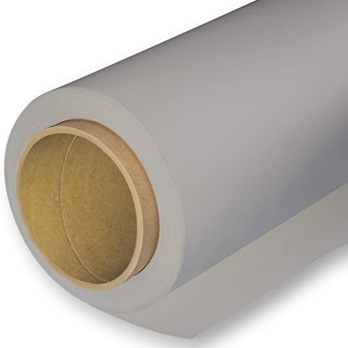 Seamless Photography Background Paper Roll, Grey Photo Paper Backdrop for Photography, Video and Streaming (107''x36' Pursuit Grey) - color: Pursuit Grey, size: 107" x36'