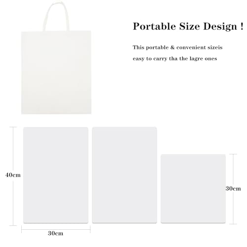 3 PCS Board Photo Backdrop, 15.8x11.8 Inch Waterproof Photography Backdrop Boards with 3 PCS Bracket for Flat Lay, Product Photography Background (White 3) - color: White 3