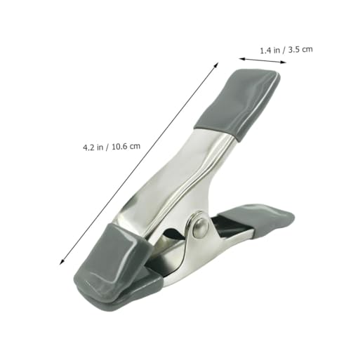 6pcs 4-inch Heavy Duty Muslin Spring Clamps for Background Photo Setup, Backdrop Fixing Clips for Photography and Video Shooting