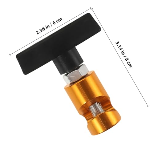 Car Hood Lift Support Strut Clamp Gold Hydraulic Prop Rod Holder Anti-slip Fixing Tool for Engine Cover and Trunk Maintenance