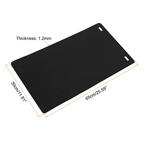 PATIKIL 26x12 EVA Backdrop, 1 Pack Black Soft Photo Background for Light Box Small Products Photography Studio - color: Black, size: 26x12"