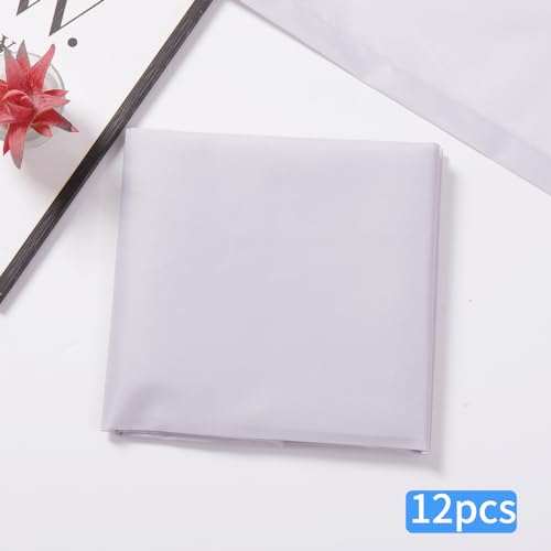 Torixqi12 Pcs Fluorescent Light Covers for Ceiling Lights Classroom, Magnetic Light Filters, Fluorescent Light Diffuser Covers for Office, Hospitals, Home 4 x 2 Feet (light grey) - color: light grey
