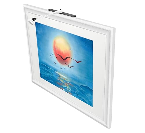 Situ Lighting: Cordless and Rechargeable LED Art and Picture Light - Rechargeable Micro Series - 3000K - USA Made - color: White, size: 2 Light (Artwork up to 36"Wx30"T or 24"Wx48"T)