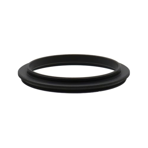 Aluminum Male to Male Lens Adapter Ring for Macro Photography 49-49mm, 49-52mm, 49-55mm, 49-58mm, 49-62mm, 49-67mm, 49-77mm, 49-82mm(49-55mm) - size: 49-55mm
