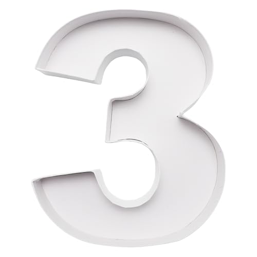Charcuterie Cardboard Number Fillable Shaped Treat Decorative Box Anniversary Birthday Table Centerpiece (3 Style, 9inch) - size: 9inch, style: 3 Style