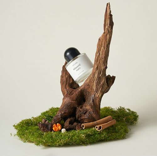 14PCS Product Photography Props:Natural Sunken Wood Photography Props with Imitation Moss Dried Flowers- Small Items Photo Props for Jewelry Cosmetics Perfume