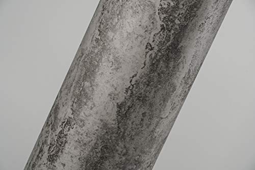 VViViD Grey Concrete Textured Finish Vinyl Sheet Film (Extra Large ROLL - 48 Inch x 25ft) - size: EXTRA LARGE ROLL - 48" x 25ft