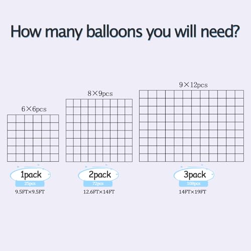 36pcs Red & Royal Blue Square Foil Balloons - Double-Sided Mylar Balloon Backdrop Kit for Birthdays, Graduation 2026, New Year, Photo Booth Decor (9.5ft x 9.5ft Checkered Wall/Tunnel) - color: Blue Red