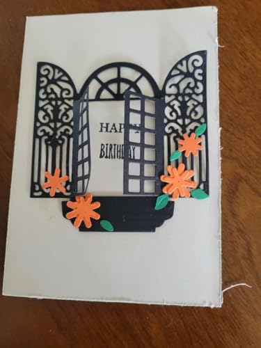Lapoo Festivals Metal Cutting Die for Scrapbooking - Durable, Cut Stencils for DIY Scrapbook Photo Album Decorative Paper Card, Card Making Supplies, Embossing (Eid Window 4 x 3.5 in) - style: Eid Window 4 x 3.5 in