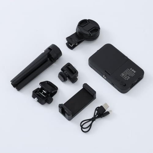 Tattoo Light 96 Tattoo Vision Light with 52mm Polarizing CPL Lens - Adjustable Brightness, 360° Rotatable Clip, Perfect for Video Calls, Tattoo Lighting & Reflective Removal Taking Tattoo Photos