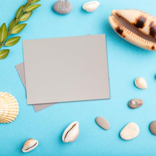 PA Paper Accents Textured Cardstock 8.5" x 11" Light Gray, 73lb colored cardstock paper for card making, scrapbooking, printing, quilling and crafts, 25 piece pack - color: Light Gray