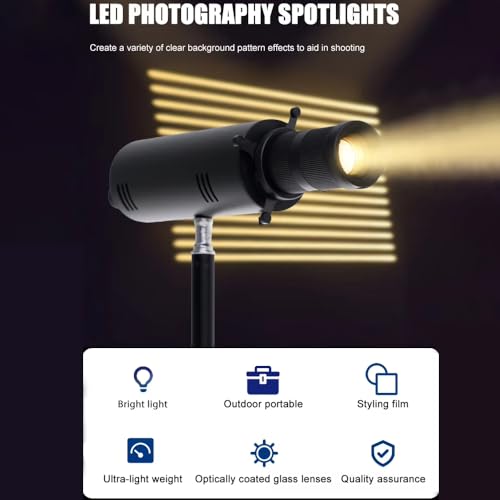 S20 Lighting Shape Colorful Shooting Professional GOBO Proiector Light Photo Studio Accessories snoot