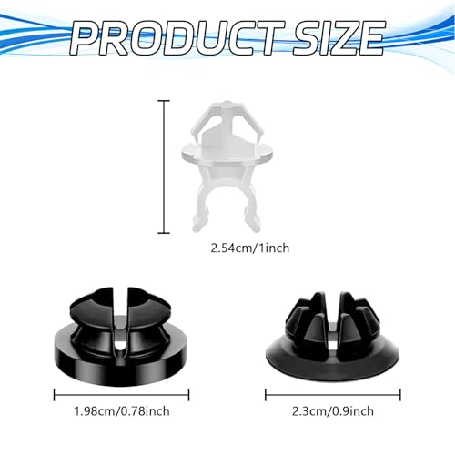 3PCS Hood Prop Rod Clips Car Hood Prop Support Holder for Honda, Car Engine Hood Rod Grommet Stay Clips Compatible with Honda Accord Odyssey Acura TSX Prelude #91503-SS0-003 91604-SD2-013