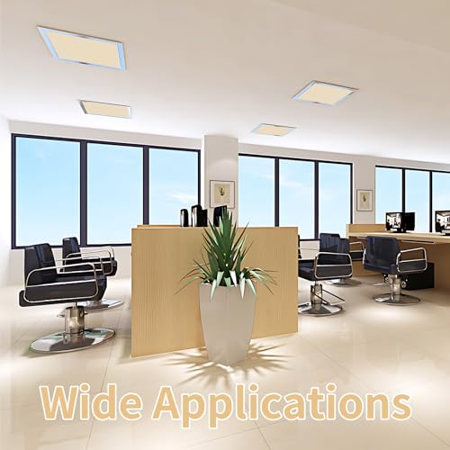Torixqi 2pcs Fluorescent Light Covers - Light Covers for Ceiling Lights Classroom, Magnetic Light Filters for Office, Hospitals, Home 4 x 2 Feet (warm yellow) - color: warm yellow