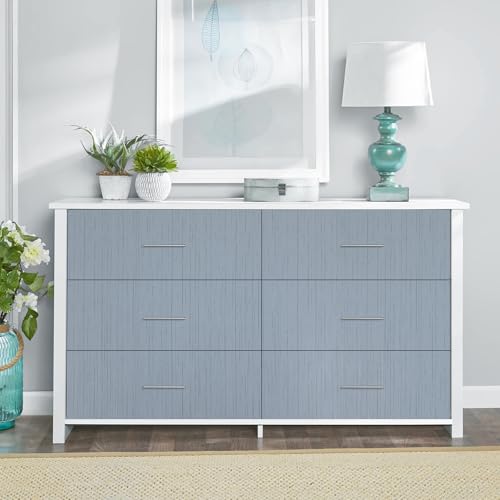 Grey Blue Grasscloth Peel and Stick Wallpaper 15.74" x 196.85" Textured Neutral Faux Grass Cloth Contact Paper Waterproof Wallpaper Vintage Removable Vinyl Wall Paper - color: Grey Blue, size: 15.7" x 196.9"