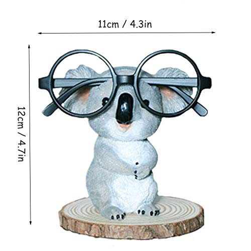 Fun Eyeglass Holder Display Stands - Home Office Decorative Glasses Accessories (Koala) - color: Koala
