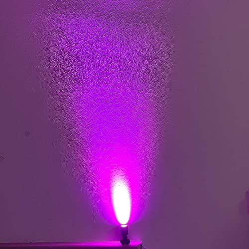 Taysing LED Mini Spotlight Indoor Picture Lights Artwork Lighting Art Lights Without Power Supply 2 Pack (Purple) - size: Purple