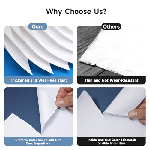 YSKE-Seamless White Paper Backdrop Roll For Photography, Photo Background, And Photoshoot Cover–Roll Of Paper With Backdrop Cover For Background Stand,Thick Anti-Wrinkle Matte.(53''x32.8'Arctic White) - color: Arctic White, size: 53''x32.8'